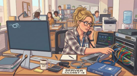 The Accidental IT Coordinator: When Your Office Manager Owns the Network