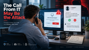 The Call From IT May Be the Attack