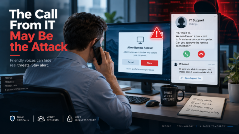 The Call From IT May Be the Attack