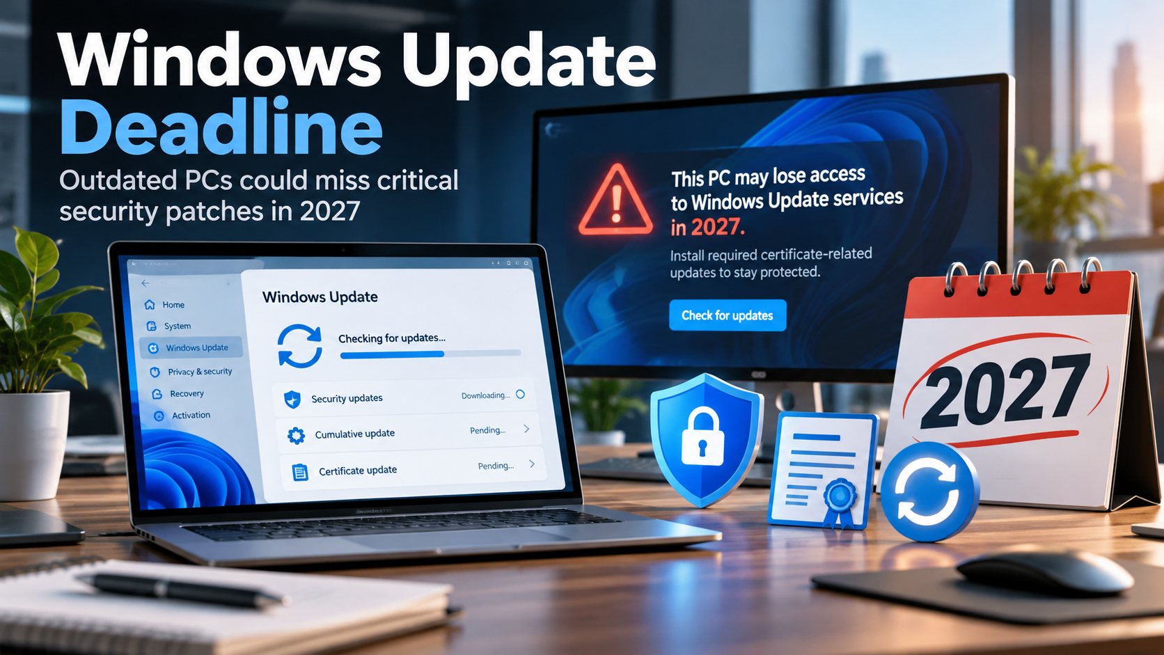 Windows Update Deadline 2027